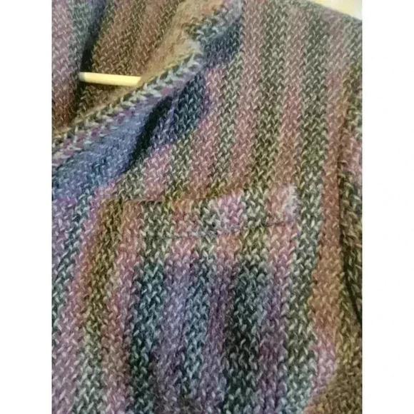 IISLI Wool Blazer WoolJacket Womens sz 6 Coquette Academia Boss Lady Office - Picture 12 of 12